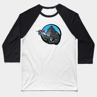 Gorilla playing Darts Baseball T-Shirt